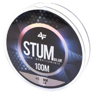 Linha Monofilamento Albatroz Fishing Stum Blue 0,33mm - 8,4kg 100 M
